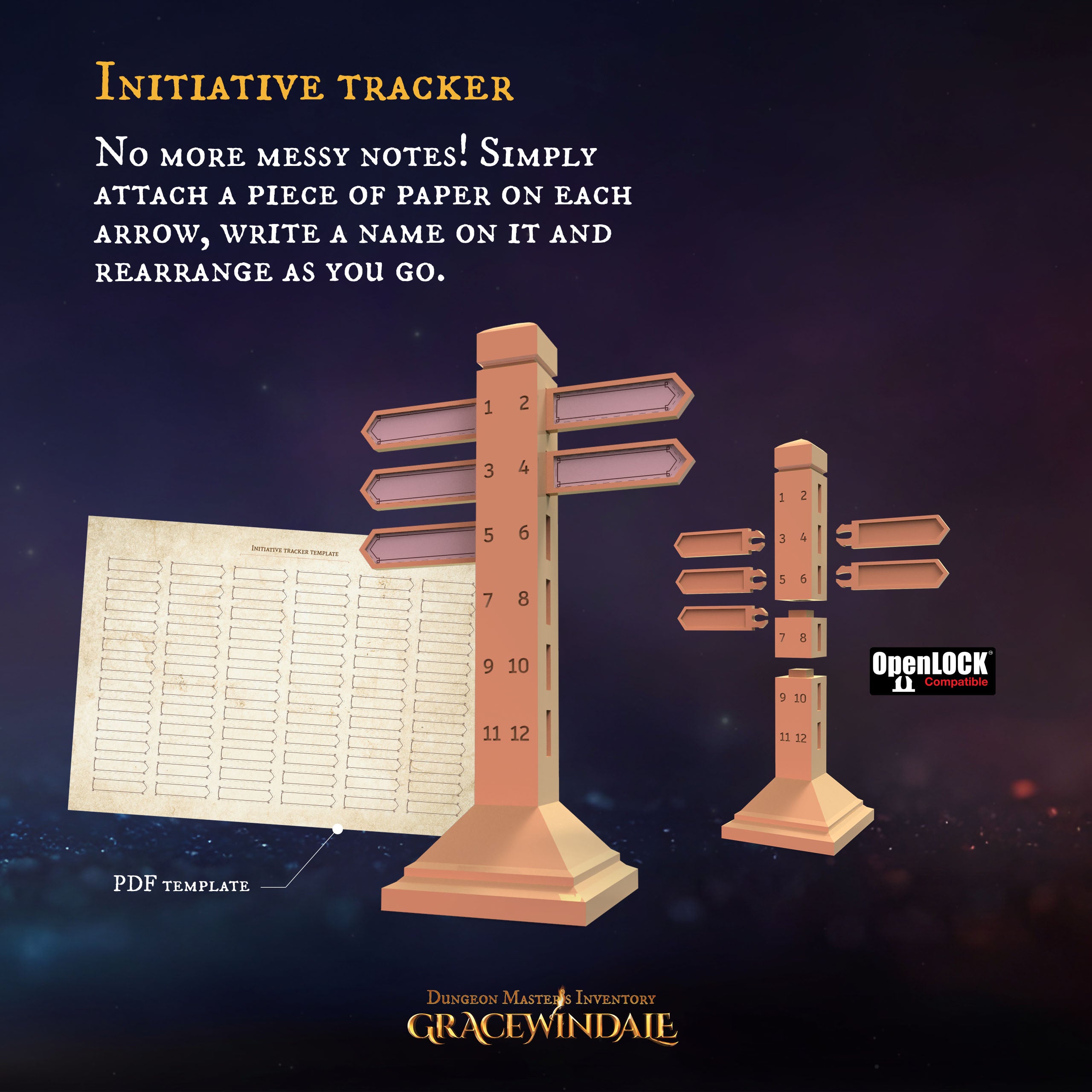 Trackers for TTRPG